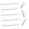 Didiseaon 5pcs Nail Art Cuticle Trimmer Nail Dead Skin Pusher Scratch off Tool Manicure Kit Portable Size view 4