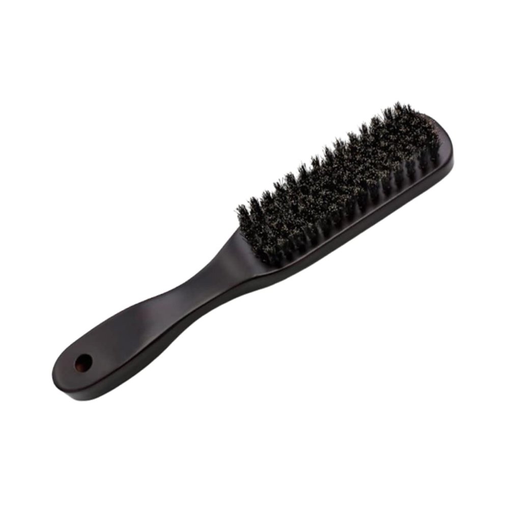 FOMIYES Men's Beard Comb Bristle Hair Brush Mustache Styling Tool Wooden Handle Portable Beard Brush for Men