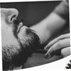 FOMIYES Men's Beard Comb Bristle Hair Brush Mustache Styling Tool Wooden Handle Portable Beard Brush for Men view 3