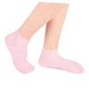 FRCOLOR 1set Moisturizing Foot Socks Set Exfoliating Gloves Callus Remover for Dry Gloves Hand Foot Care Pink view 4