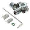 Zerodeko Zinc Alloy Needle Puncture Valve Refrigerant Filling Piercing Valve for Refrigerator Replacement Part Freezer Accessory view 1
