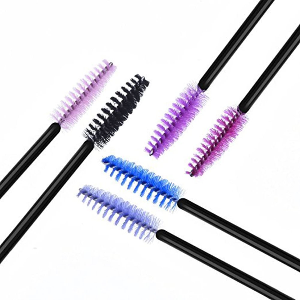 TOVINANNA 300pcs Disposable Mascara Wands Eyelash Makeup Brush Kit Makeup Applicator Eyelash Mascara Brush