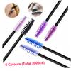 TOVINANNA 300pcs Disposable Mascara Wands Eyelash Makeup Brush Kit Makeup Applicator Eyelash Mascara Brush view 3
