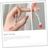 minkissy 4pcs Lipstick Applicator Wands Silicone Lip Brush Makeup Brushes for Lipstick Lip Mask Eyeshadow Makeup Tool view 4