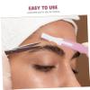 Ipetboom Electric Eyebrow Trimmer Painless Hair Remover for Women Lightweight and Portable Design for Quick Grooming Ergonomic Grip for Eyebrows and Facial Hair Removal view 3