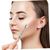 COLLBATH Tool Kit Precision Facial Scrubber Metal Beauty Tool Nose Scraper for Blackheads Face Wash Brush view 4