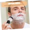 FOMIYES Professional Shaving Brush for Men Soft Bristles Deep Cleansing and Precise Shave Essential Beard Grooming Tool for Home and Salon Use view 2