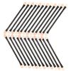 WOONEKY 30pcs Double-ended Eye Shadow Stick Brush Eyeshadow Applicator for Women Makeup Tool Precision Application Natural to Dramatic Looks view 1