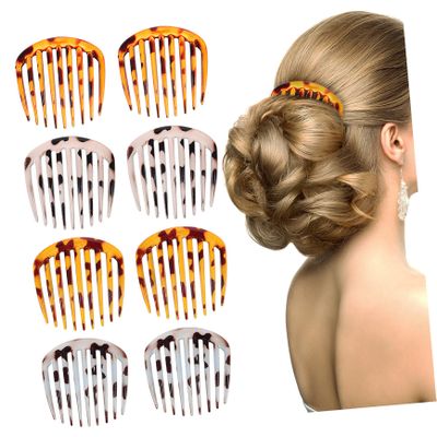 Baluue 8pcs Hair Combs for Women Side Hair Combs Decorative Accessories for Women
