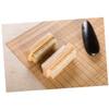 GOOHOCHY 5pcs Cleaning Brushes Pig Mane Bristles for Hand Washing Nail Care and Home Use Walnut Brush for Dirt Removal Grooves view 3