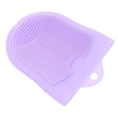 Didiseaon Silicone Facial Cleansing Brush for Deep Cleaning and Exfoliation Soft Manual Face Scrubber for Daily Skincare Routine and Makeup Removal Safe and Skin-Friendly Material