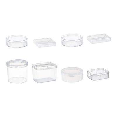 Anneome Elf Powder Puff Makeup Sponge Box Storage Dividers Travel-friendly Portable Case