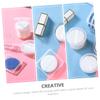 Anneome Elf Powder Puff Makeup Sponge Box Storage Dividers Travel-friendly Portable Case view 4