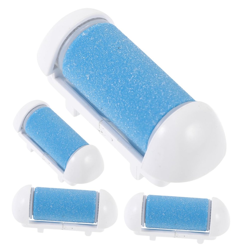 Healeved 4pcs Foot File for Dead Skin Callus Shaver for Feet Replacement Roller Heel File Cuticles Remover