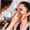 Baluue 100pcs Makeup Palette Adhesive Foundation Pallet Skin-friendly Pu Film Korean Makeup Tools Random Style view 3