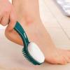 2 in 1 Foot Scrubber Brush - Pumice Stone and Brush Combo | Multifunctional Anti Slip Foot Care Tool, Gentle Callus Remover and Rasp for Effective pedicurre and Bathroom Foot Care Accessories view 2