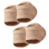 Beatifufu 2 Pairs Gel Socks Heel Protectors for Foot and Cracked Heel Relief Breathable Toeless Compression Socks view 1