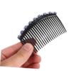Baluue 2pcs Rhinestone Side Hair Combs Non-slip Bangs Clips for Women and Girls Elegant Hair Styling Accessories Random Styles for Various Occasions view 3