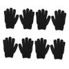 FOMIYES 4pairs Exfoliating Shower Gloves Body Scrubber Glove for Dead Skin Removal Gentle Wash Bathing Scrubbers view 1