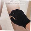 FOMIYES 4pairs Exfoliating Shower Gloves Body Scrubber Glove for Dead Skin Removal Gentle Wash Bathing Scrubbers view 2