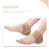 LALADEFIEE Supple Heel Socks Moisturizing Gel Half Feet Socks for Cracked Heel Protection view 3