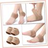 LALADEFIEE Supple Heel Socks Moisturizing Gel Half Feet Socks for Cracked Heel Protection view 4