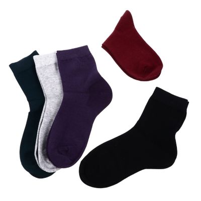 Healvian 5pairs Cracked Heel Treatment Socks Women's Sock Foot Cover Moisturizing Foot Silicone Gel for Care Random Color