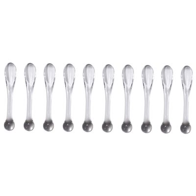 Didiseaon Mini Makeup Spatulas 10pcs Face Cream Scoop for Moisturizer Eye Cream Non-slip Design Easy Application Skin Care Tool