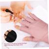 Ipetboom 2pairs Fingerless Uv Protection Gloves for Nail Manicure Comfortable Uv Gloves for Gel Nail Lamp Use for Art and More view 3