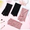 Ipetboom 2pairs Fingerless Uv Protection Gloves for Nail Manicure Comfortable Uv Gloves for Gel Nail Lamp Use for Art and More view 4
