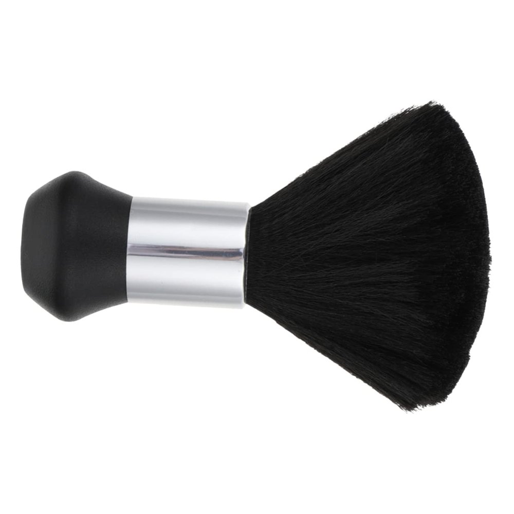 FOMIYES Professional Barber Neck Duster Set 4pcs Black Hair Removal Brush Tools for Haircut Cleaning