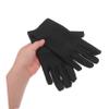 Angoily 3pairs Black Elastic Spandex Jewelry Inspection Gloves Stretchy Etiquette Gloves for Work Winter Grip view 4