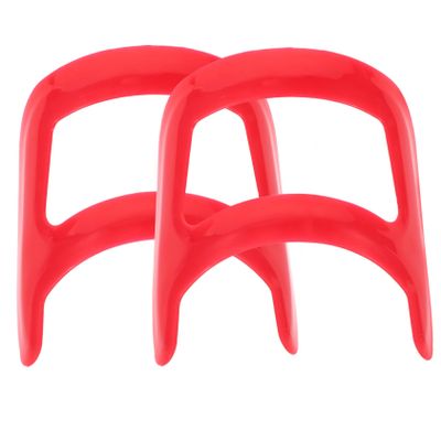 FRCOLOR Beard Styling Tool Professional Plastic Beard Trimmer Guide Styling Ruler Goatee Outline Tool Compact for Travel