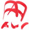 FRCOLOR Beard Styling Tool Professional Plastic Beard Trimmer Guide Styling Ruler Goatee Outline Tool Compact for Travel view 4