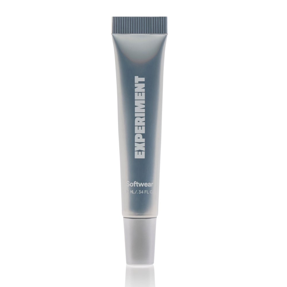 Experiment Softwear Smoothing Lip Treatment Balm - 24hr Hydration with Squalane, Glycerin, & Pomegranate Sterols - Intensive Moisture & Repair for Extra Dry, Flaky Lips - Vegan Lip Balm, .34 FL OZ