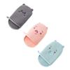 Baluue 3pcs Bath Gloves for Boys and Girls Exfoliating Shower Mitts for Gentle Scrubbing Safe and Comfortable Bathing Towels Gray and for Back Arm and Leg Cleansing view 1