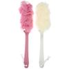 GARVALON 2pcs Handle Bath Brush Exfoliating Shower Scrubber for Back Cleaning Gentle Body Scrubber Off Daily Use and Relaxation view 1