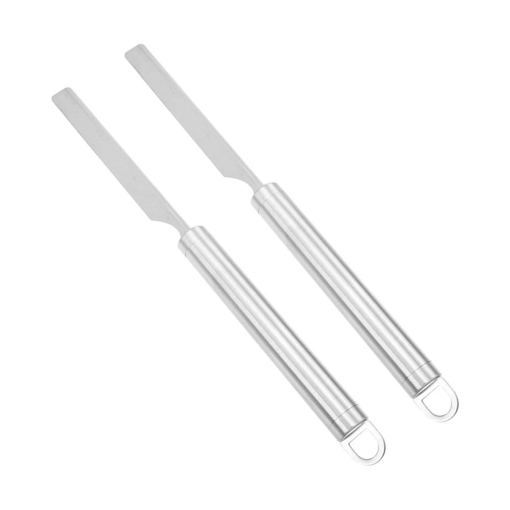 Pig Hair Removal Cutter Blades Holders 2Pcs Stainless Steel for Kitchen