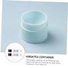 NULYLU 30g Small Jar Containers Lids Leak Proof Cream Bottles for Travel Round Plastic Makeup Jars for Cream Lotion view 4