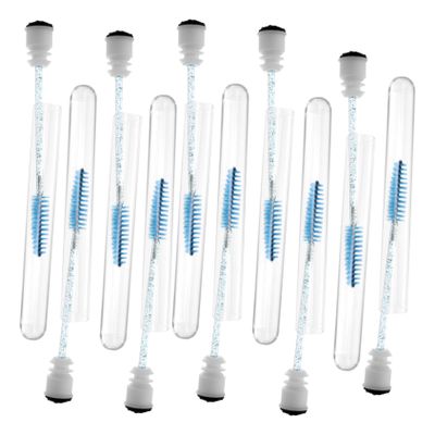 Didiseaon 10pcs Glitter Eyelash Extension Brush for Lashes Tape Eyelash Brush Extensions Lash for Mascara Comb Makeup