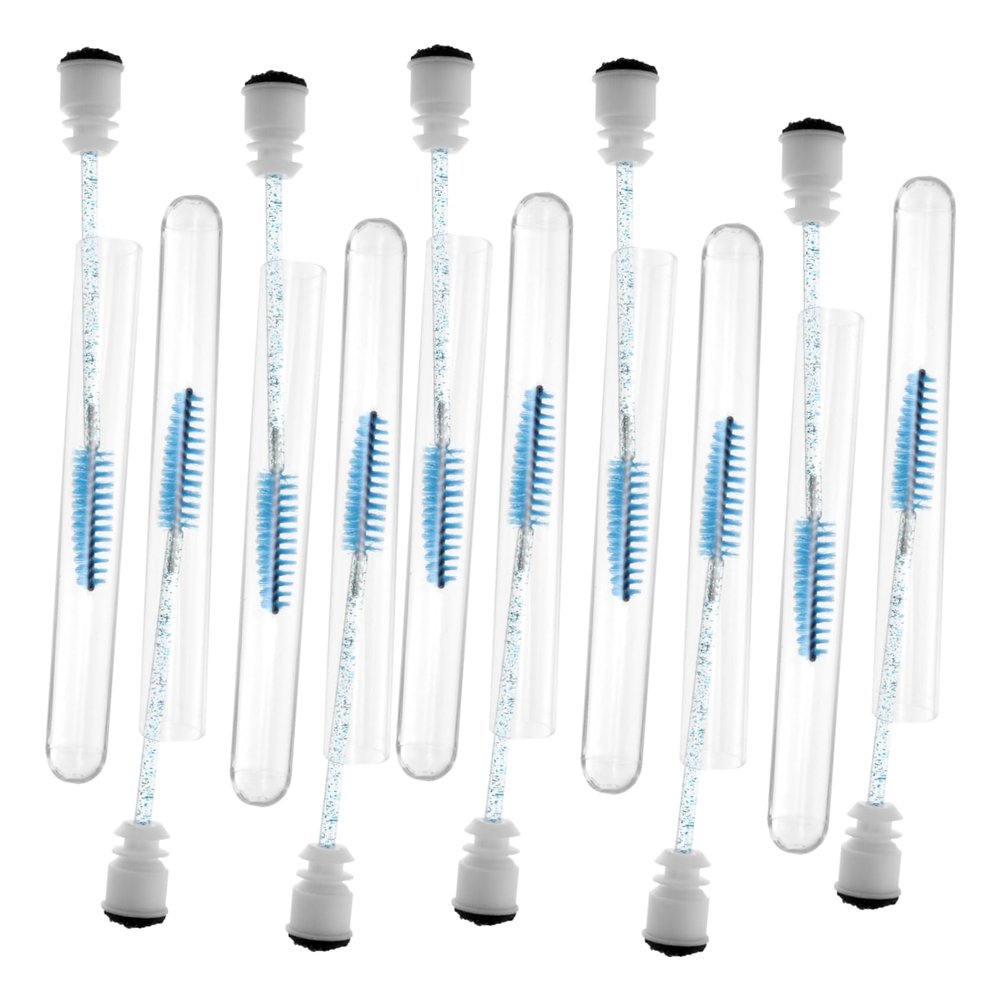 Didiseaon 10pcs Glitter Eyelash Extension Brush for Lashes Tape Eyelash Brush Extensions Lash for Mascara Comb Makeup