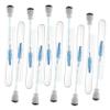 Didiseaon 10pcs Glitter Eyelash Extension Brush for Lashes Tape Eyelash Brush Extensions Lash for Mascara Comb Makeup view 1
