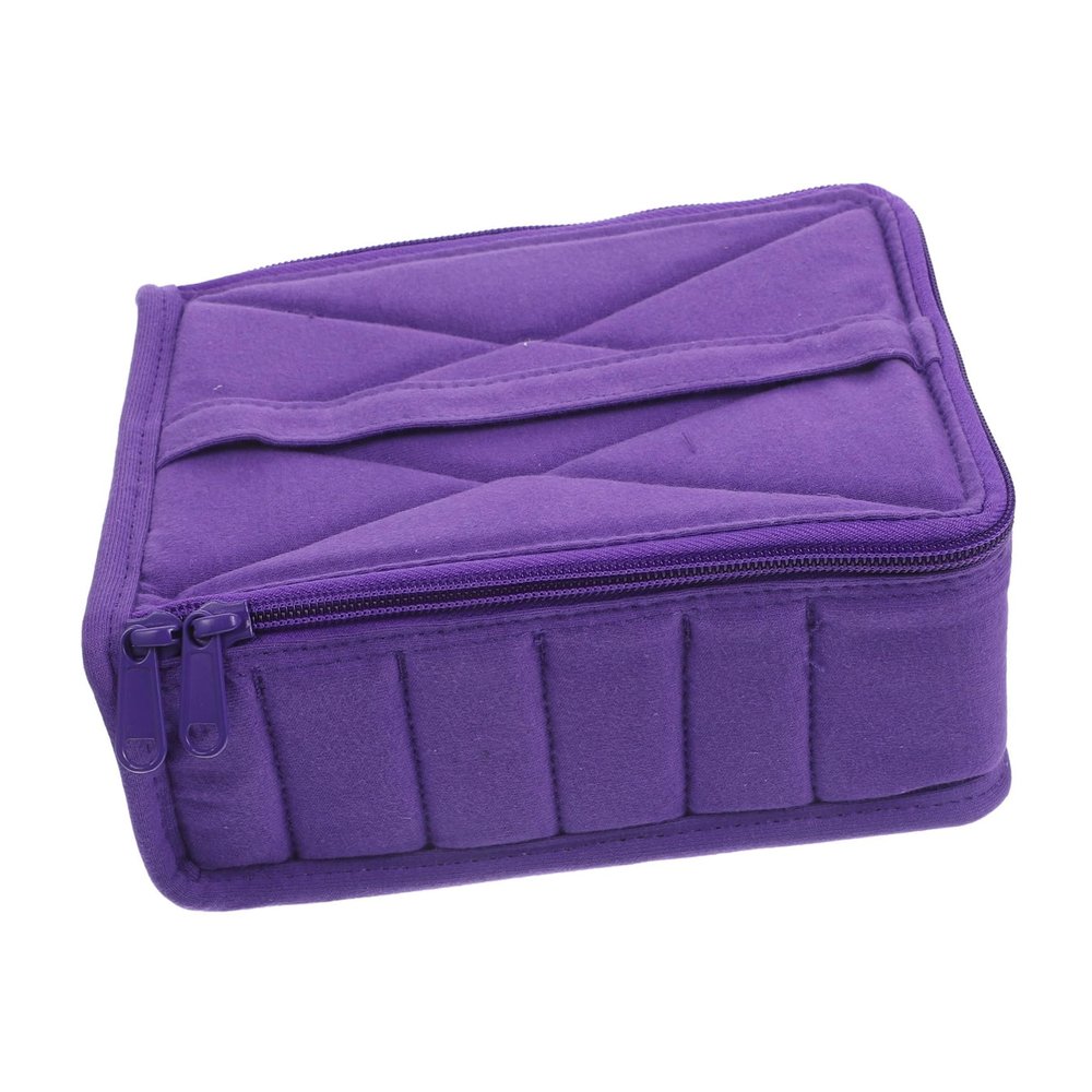 TOVINANNA Organizer Bag Portable Travel Case for Aromatherapy and Cosmetic Bottles Easy to Carry Holds up to Bottles Random Interior