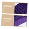 TOVINANNA Organizer Bag Portable Travel Case for Aromatherapy and Cosmetic Bottles Easy to Carry Holds up to Bottles Random Interior view 3