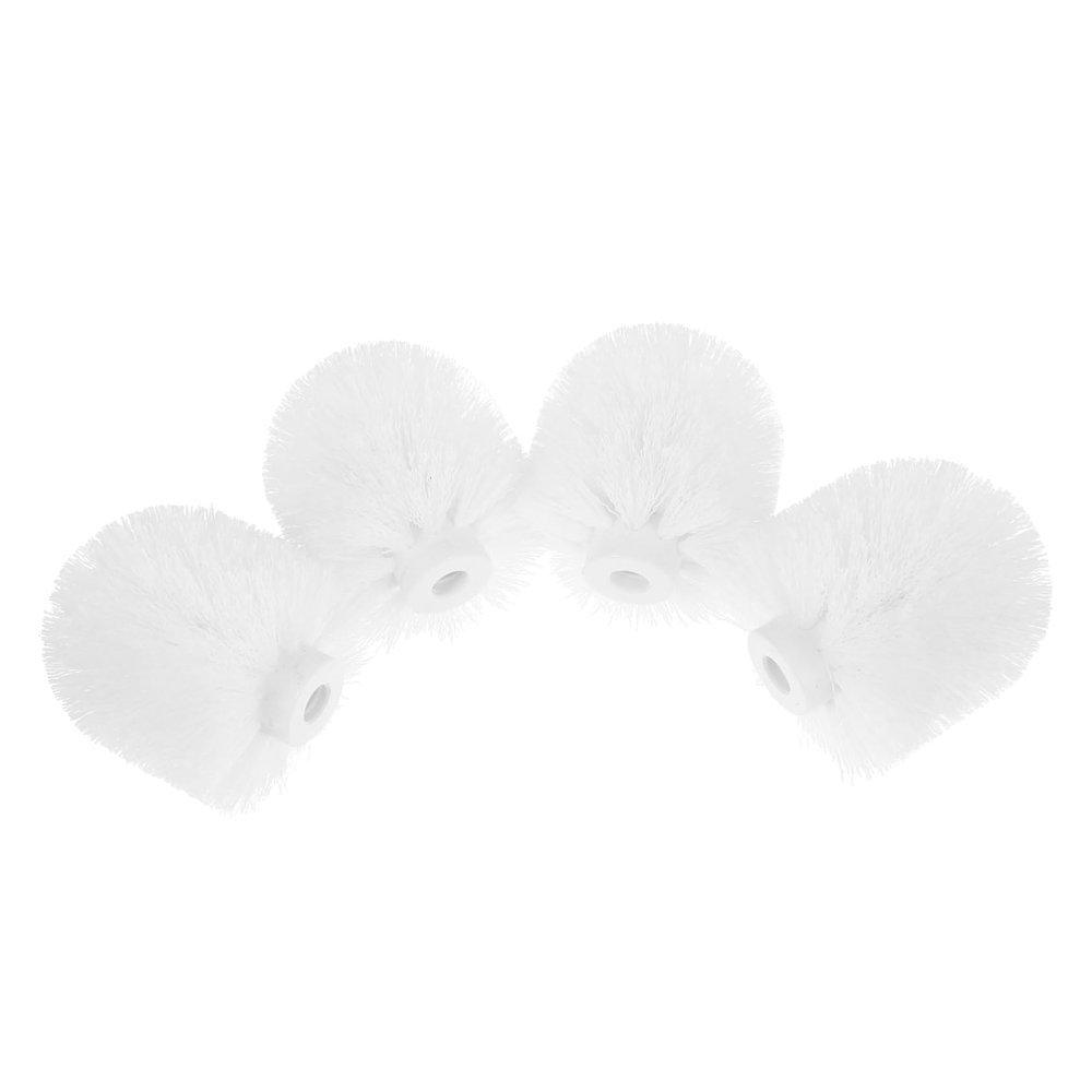 Healeved 4pcs Bathroom Supply Brush Heads Brush Replacement Head Cleaning for Easy Cleaning