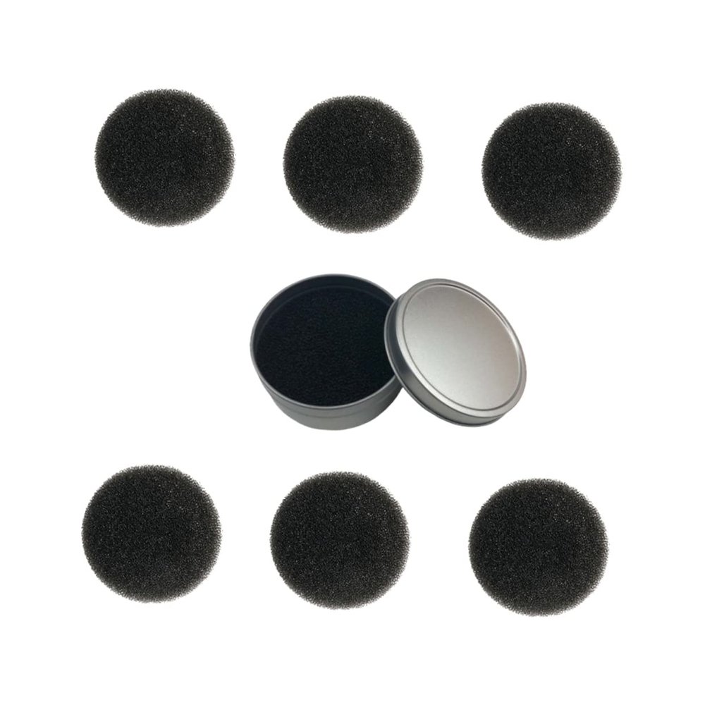 Didiseaon 1set Makeup Brush Cleaning Sponge Set Dry Cleaning Tool for Makeup Brushes Quick Dry Reusable Travel Non-toxic Tray