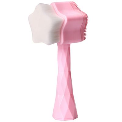 Baluue Skincare Brushes for Face Pink Exfoliating Brush Facial Tools Random Color