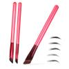 NOLITOY 3pcs Professional Makeup Eyebrow Brush Brow Stencil and Spoolie Benefit Brow Tools for Women view 1