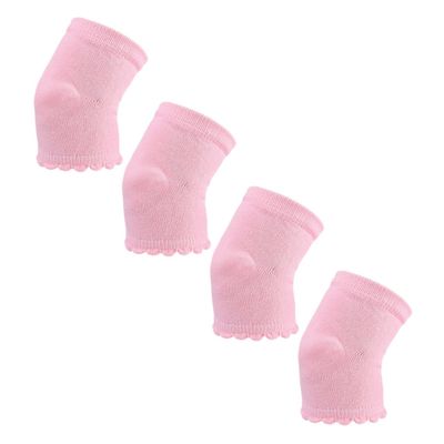 FRCOLOR 2pairs Moisturizing Gel Sleeves and Toeless Socks for Women Elbow and Heel Care with Lace Design Softens Dry Skin for Athletes and Daily Use Pink