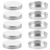 FOYTOKI 30pcs Empty Makeup Pans Durable Eyeshadow Containers for Diy Cosmetics Storage Portable Blush Eyeshadow Pressing Tool for Women and Girls view 1